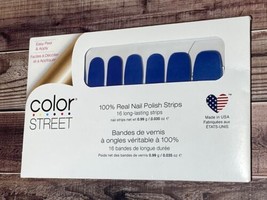 Color Street Strobe Lights Shimmer Blue Nail Polish Strips - $4.99