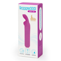 Happy Rabbit Rechargeable Silicone Bullet Vibrator With Ears Purple - £35.00 GBP