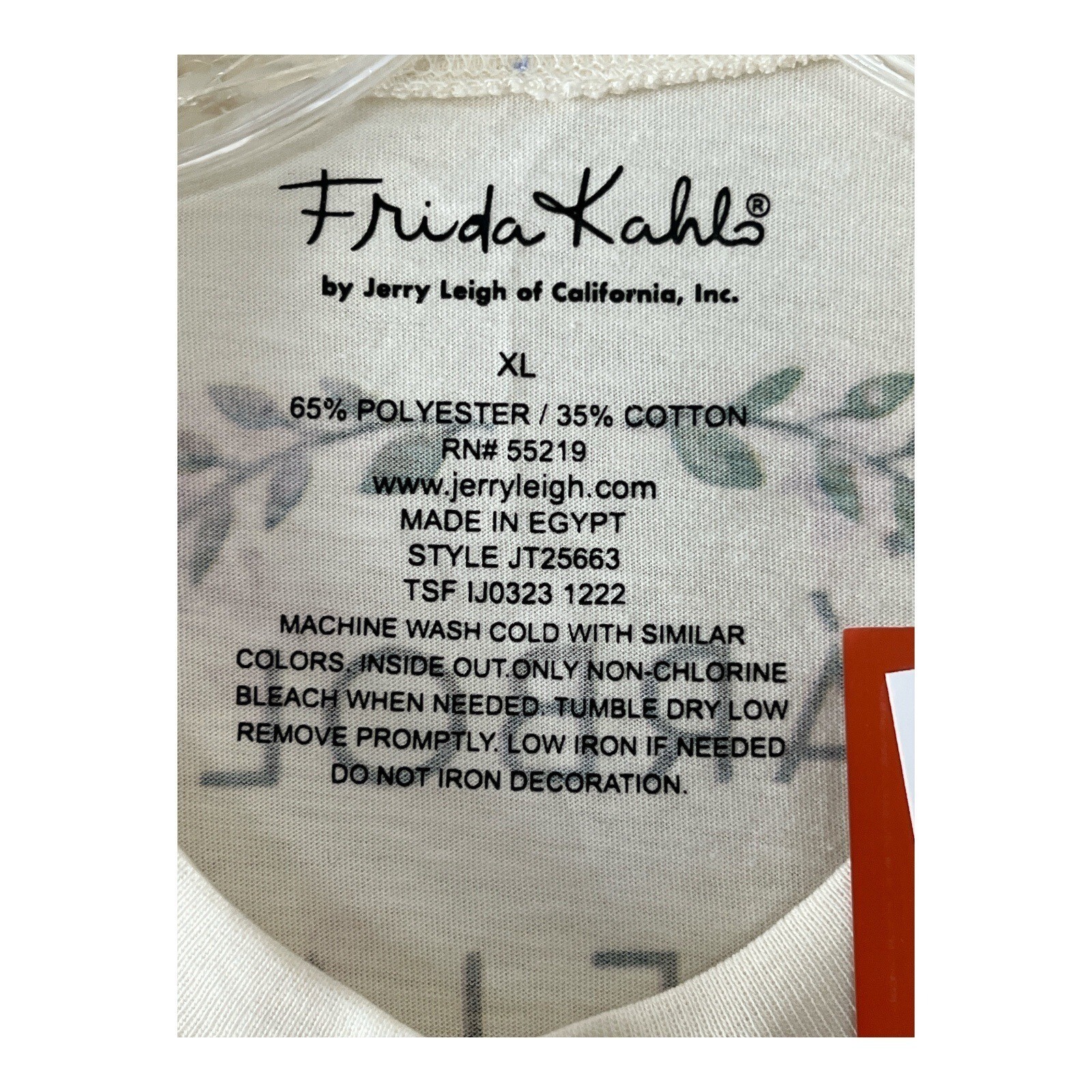 Frida Kahlo Women’s XL Graphic T-Shirt “Árbol de la Esperanza” by Jerry Leigh NW Item image 2