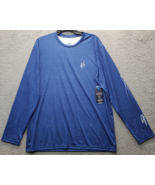 Guy Harvey Fishing Performance Shirt Mens Large Blue Moisture Wicking Cr... - $465.09 MXN