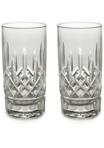 Waterford Lismore Straight High Ball Pair, 12-Ounce (a,wfd) N4 - £317.51 GBP