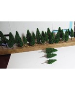 N Scale Dark Green Pine Tree Pack 30 Pieces-10 of Each 2 9/16&quot;, 2 1/4&quot;, ... - $9.86