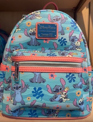 Disney Parks Stitch Loungefly Mini Backpack – Lilo &amp; Stitch New - $124.99