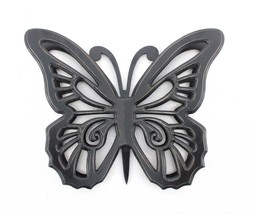 23" X 19" Black Rustic Butterfly Wooden Wall Decor - $2,947.91 MXN