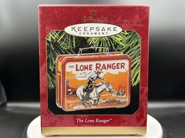 Keepsake Hallmark Ornament 1997 The Lone Ranger Lunchbox NEW 015012372922 - £9.73 GBP