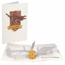 Harry Potter: Golden Snitch Signature Pop-Up Greeting Card NEW SEALED - £9.30 GBP