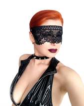Lace Party Mask Masquerade Sexy Cosplay Wedding Bdsm Role Play Fetish Prom 0059 - £19.24 GBP