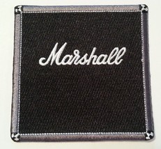 Marshall Amplifier Patch Embroidered~@ 3 1/2&quot; x 3 1/2&quot;~Iron Sew On - £3.64 GBP