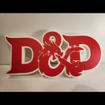 D&amp;D 3D Shelf/Wall Sign  Fantasy Tabletop RPG Collectible Decor - $24.99