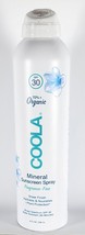COOLA Mineral Sunscreen Spray SPF 30 Sheer Finish 8 oz 12/2020 Sealed - £14.11 GBP