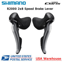 Shimano Claris ST-R2000 2x8-speed Shift/Brake Levers Left Right Set Shifter (OE) - £76.70 GBP