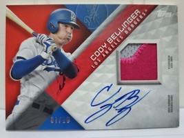 Cody Bellinger 2018 Topps Auto Patch #Mlma-CB Card /10 Red Cubs Game Used Autogr - £76.13 GBP