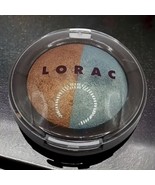 LORAC Baked Eye Shadow Duo TEASE ME 0.12 OZ / 3.5 G Colors Copper Metall... - $649.74 MXN