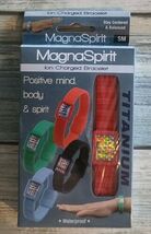 MagnaSpirit ~ Ion Charged Bracelet ~ Red ~ Small ~ Mind ~ Body &amp; Spirit - $20.00