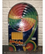 Vtg Wolverine Spin-A-Roo Pinball Marble Game Toy Rainbow Table Top USA *... - £17.12 GBP