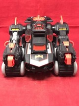 Imaginext DC Super Friend RC Red Transforming Batbot Batman Robot Tank no remote - £23.26 GBP