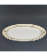 Royal Embassy China Adrian Pattern Oval Serving Platter Tray 14 Inches - £36.78 GBP