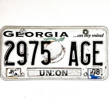 2008 United States Georgia Union County Passenger License Plate 2975 AGE - $18.80