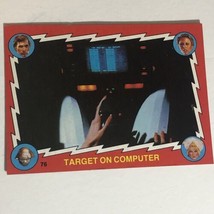 Buck Rogers In The 25th Century Trading Card 1979 #76 Gil Gerard - £1.97 GBP