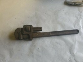  Vintage  12&quot; Pipe Wrench Marked with a B in a Diamond  - $19.99