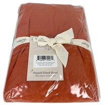 Natemia Playard Pack &amp; Play Mini Fitted Sheet Jersey Autumn Glaze New - $27.09 CAD