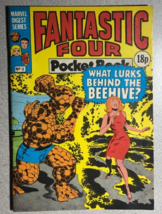 Fantastic Four Pocket Book #11 Warlock 1980 Marvel Comics Uk 52pg Digest Vg+ - £19.60 GBP