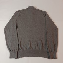 Gap Men's 1/4 Zip Long Sleeve Pullover Wool Sweatshirt Size Medium image 2