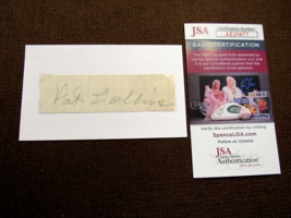 PAT COLLINS 1927-28 WSC NEW YORK YANKEES MURDERERS ROW SIGNED AUTO INDEX... - $1,484.99