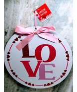 Valentine’s Day Wall Hanging Sign. “Love”. ShipN24Hours. 12 Inch - $25.73