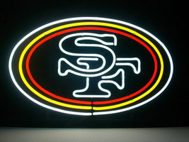 NFL San Francisco 49ers Football Beer Neon Light Sign 18&quot;x 16&quot; [High Qua... - £111.11 GBP