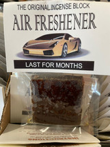 4ea powerful auto air freshener incense block ol&#39; school last for months... - $18.80