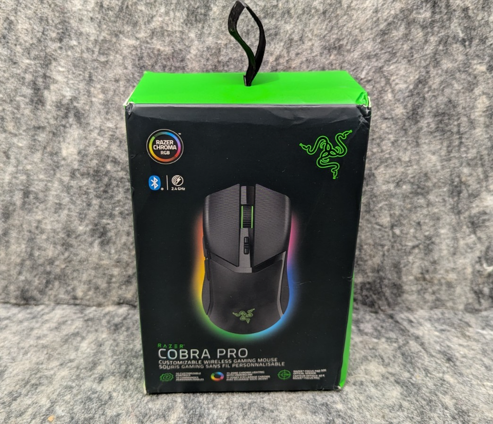 Razer Cobra Pro Lightweight Wireless Gaming Mouse - Black (RZ01-04660100... - $98.03 CAD Razer Cobra Pro Lightweight Wireless Gaming Mouse - Black (RZ01-04660100... - $98.03 CAD
