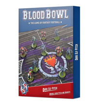 Blood Bowl Dark Elf Pitch Double-sided Pitch and Dugouts - $77.41