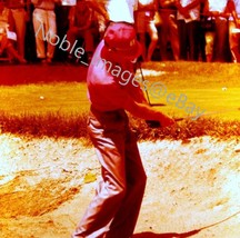 1961 PGA Don January Sand Jerry Barber Looks on Olympia Fields IL 35mm Slide - £3.16 GBP
