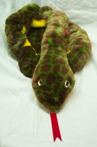 Ty Beanie Buddy Long Stretchy Snake 29" Stuffed Animal Toy 1999 - £15.56 GBP