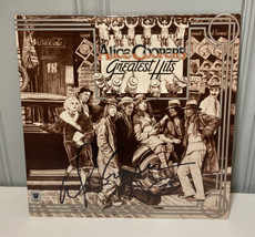 Alice Cooper signed auto Greatest Hits Vinyl LP With COA - £158.02 GBP