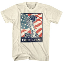 Shelby Cobra USA Flag Men&#39;s T Shirt American Stars Stripes Classic Snake Sports  - £22.41 GBP+