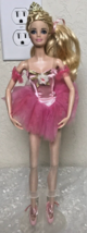 Mattel 2008 Collector Barbie Ballerina Wishes 12" doll Blond Hair Blue Eyes - $31.88