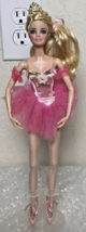 Mattel 2008 Collector Barbie Ballerina Wishes 12&quot; doll Blond Hair Blue Eyes - £25.54 GBP