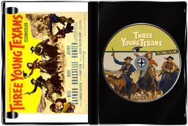 Three Young Texans 1954 DVD - Jeffrey Hunter, Mitzi Gaynor, Keefe Brasselle - £9.16 GBP