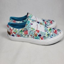 Blowfish Malibu Womens Size 8.5 Tropical Floral Hammock Linen shoes sneakers - £23.43 GBP