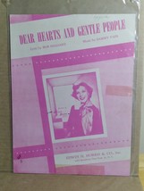 Sheet Music Dear Hearts and Gentle People by Bob Hilliard and Sammy Fain - £7.86 GBP
