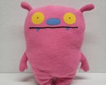 2007 Ugly Doll 11&quot; Pink Big Toe Plush Yellow Eyes Blue Nose Pretty Ugly - $54.35