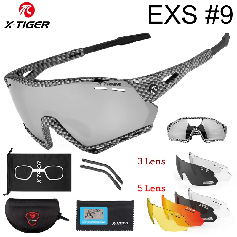 X-TIGER New Cycling Gles MTB Bike Protection Eyewear Running Fishing  Men Women  - $118.69