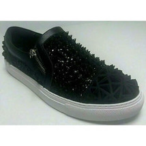 Men&#39;s Angelino Black | White Spike Slip On (Slightly Damage) Sneakers NWT - £115.10 GBP