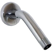 1/2-Inch Male Pipe Thread x 8-Inch Chrome Shower Arm &amp; Flange With Wall - $33.92 CAD