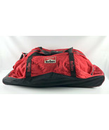 Marlboro Rolling Duffel Bag Red Nylon Large Sized - 36&quot; x 15&quot; x 12&quot;  Vin... - £31.13 GBP