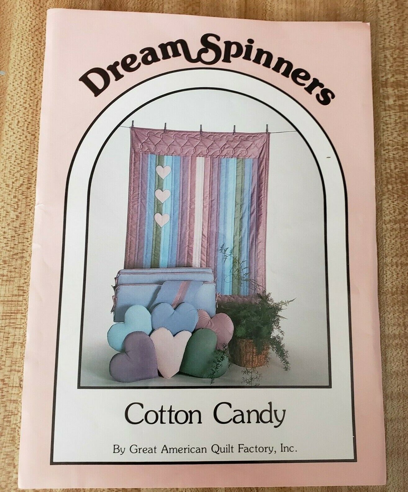 Great American Quilt Factory Dream Spinners Cotton Candy Baby Quilt and Crib Set - $7.91
