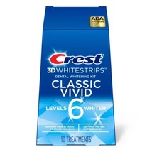 Crest 3D EXP3/24 Whitestrips, Classic Vivid, Teeth Whitening Strip Kit, 20 - $14.41