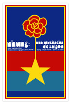 Movie Poster for film&quot;SAIGON Girl&quot;Vietnam flower.Political.American.Cold war - £12.69 GBP